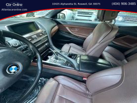 2012 BMW 6 SERIES CONVERTIBLE V8, TWIN TURBO, 4.4 LITER 650I CONVERTIBLE 2D