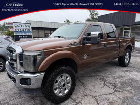 2011 FORD F250 SUPER DUTY CREW CAB PICKUP V8, TURBO DIESEL, 6.7L XLT PICKUP 4D 6 3/4 FT