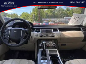 2013 LAND ROVER RANGE ROVER SPORT SUV V8, 5.0 LITER HSE SPORT UTILITY 4D