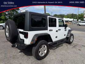 2012 JEEP WRANGLER SUV V6, 3.6 LITER UNLIMITED SPORT SUV 4D