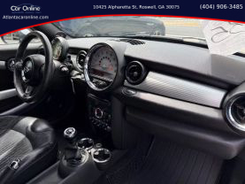 2012 MINI COUPE COUPE 4-CYL, TURBO, 1.6 LITER COOPER S COUPE 2D