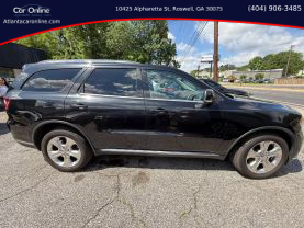2014 DODGE DURANGO SUV V6, FLEX FUEL, 3.6 LITER LIMITED SPORT UTILITY 4D
