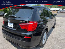 2013 BMW X3 SUV 4-CYL, TURBO, 2.0 LITER XDRIVE28I SPORT UTILITY 4D