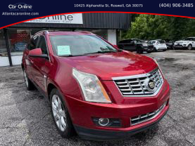 2013 CADILLAC SRX SUV V6, FLEX FUEL, 3.6 LITER PREMIUM COLLECTION SPORT UTILITY 4D
