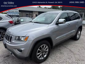 2014 JEEP GRAND CHEROKEE SUV V6, FLEX FUEL, 3.6 LITER LIMITED SPORT UTILITY 4D