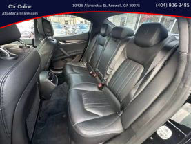 2016 MASERATI GHIBLI SEDAN V6, TWIN TURBO, 3.0 LITER S Q4 SEDAN 4D