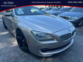 2012 BMW 6 SERIES CONVERTIBLE V8, TWIN TURBO, 4.4 LITER 650I CONVERTIBLE 2D