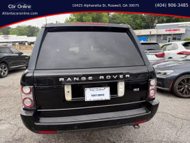 2012 LAND ROVER RANGE ROVER SUV V8, 5.0 LITER HSE SPORT UTILITY 4D