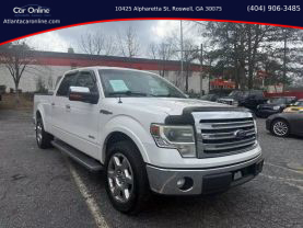 2013 FORD F150 SUPERCREW CAB PICKUP V6, ECOBOOST, 3.5L LARIAT PICKUP 4D 5 1/2 FT