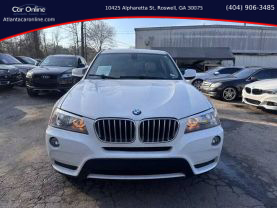 2013 BMW X3 SUV 4-CYL, TURBO, 2.0 LITER XDRIVE28I SPORT UTILITY 4D
