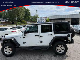 2012 JEEP WRANGLER SUV V6, 3.6 LITER UNLIMITED SPORT SUV 4D