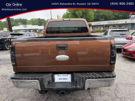 2011 FORD F250 SUPER DUTY CREW CAB PICKUP V8, TURBO DIESEL, 6.7L XLT PICKUP 4D 6 3/4 FT