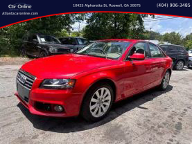 2012 AUDI A4 SEDAN 4-CYL, TURBO, 2.0 LITER 2.0T QUATTRO PREMIUM SEDAN 4D