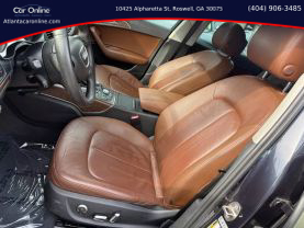 2013 AUDI A6 SEDAN 4-CYL, TURBO, 2.0 LITER 2.0T PREMIUM PLUS SEDAN 4D