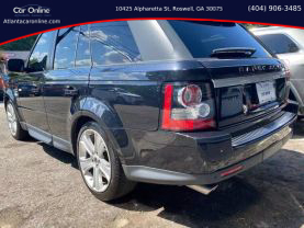2012 LAND ROVER RANGE ROVER SPORT SUV V8, SUPERCHARGED, 5.0 LITER SUPERCHARGED SPORT UTILITY 4D