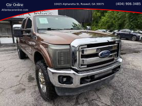 2011 FORD F250 SUPER DUTY CREW CAB PICKUP V8, TURBO DIESEL, 6.7L XLT PICKUP 4D 6 3/4 FT