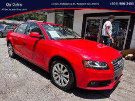 2012 AUDI A4 SEDAN 4-CYL, TURBO, 2.0 LITER 2.0T QUATTRO PREMIUM SEDAN 4D