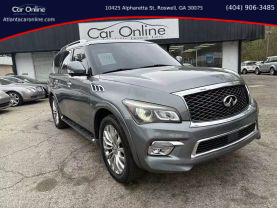 2016 INFINITI QX80 SUV V8, 5.6 LITER SPORT UTILITY 4D