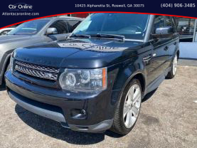 2012 LAND ROVER RANGE ROVER SPORT SUV V8, SUPERCHARGED, 5.0 LITER SUPERCHARGED SPORT UTILITY 4D