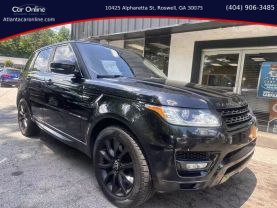2015 LAND ROVER RANGE ROVER SPORT SUV V6, SUPERCHARGED, 3.0L HSE SPORT UTILITY 4D
