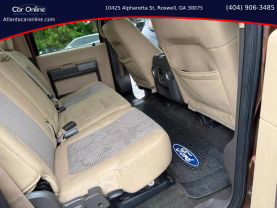 2011 FORD F250 SUPER DUTY CREW CAB PICKUP V8, TURBO DIESEL, 6.7L XLT PICKUP 4D 6 3/4 FT
