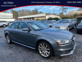 2014 AUDI A4 SEDAN 4-CYL, TURBO, 2.0 LITER PREMIUM SEDAN 4D