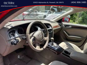 2012 AUDI A4 SEDAN 4-CYL, TURBO, 2.0 LITER 2.0T QUATTRO PREMIUM SEDAN 4D
