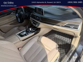 2016 BMW 7 SERIES SEDAN V8, TWIN TURBO, 4.4L 750I SEDAN 4D