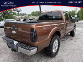 2011 FORD F250 SUPER DUTY CREW CAB PICKUP V8, TURBO DIESEL, 6.7L XLT PICKUP 4D 6 3/4 FT
