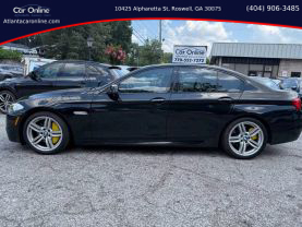 2013 BMW 5 SERIES SEDAN V8, TWIN TURBO, 4.4 LITER 550I SEDAN 4D