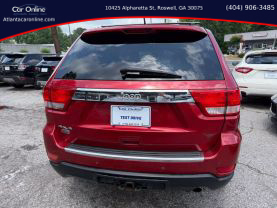 2011 JEEP GRAND CHEROKEE SUV V6, FLEX FUEL, 3.6 LITER OVERLAND SPORT UTILITY 4D
