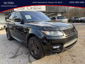 2016 LAND ROVER RANGE ROVER SPORT SUV V6, SUPERCHARGED, 3.0 LITER HST LIMITED EDITION SPORT UTILITY 4D
