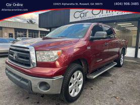2010 TOYOTA TUNDRA CREWMAX PICKUP V8, 4.6 LITER PICKUP 4D 5 1/2 FT
