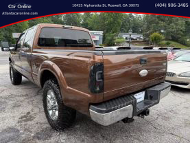 2011 FORD F250 SUPER DUTY CREW CAB PICKUP V8, TURBO DIESEL, 6.7L XLT PICKUP 4D 6 3/4 FT