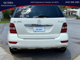 2011 MERCEDES-BENZ M-CLASS SUV V6, 3.5 LITER ML 350 4MATIC SPORT UTILITY 4D