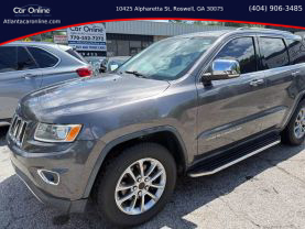 2015 JEEP GRAND CHEROKEE SUV V6, FLEX FUEL, 3.6 LITER LIMITED SPORT UTILITY 4D