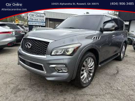 2016 INFINITI QX80 SUV V8, 5.6 LITER SPORT UTILITY 4D