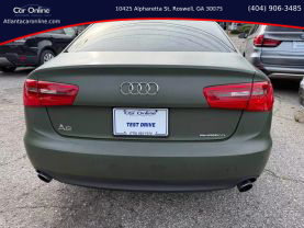 2013 AUDI A6 SEDAN 4-CYL, TURBO, 2.0 LITER 2.0T PREMIUM PLUS SEDAN 4D