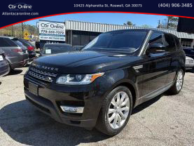 2016 LAND ROVER RANGE ROVER SPORT SUV V6, TURBO DIESEL, 3.0L HSE SPORT UTILITY 4D