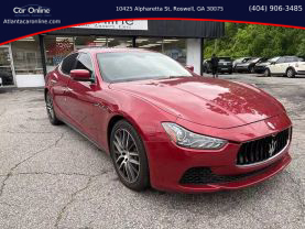 2015 MASERATI GHIBLI SEDAN V6, TWIN TURBO, 3.0 LITER SEDAN 4D