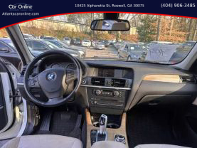 2013 BMW X3 SUV 4-CYL, TURBO, 2.0 LITER XDRIVE28I SPORT UTILITY 4D