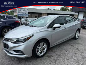 2017 CHEVROLET CRUZE SEDAN 4-CYL, TURBO, 1.4 LITER LT SEDAN 4D