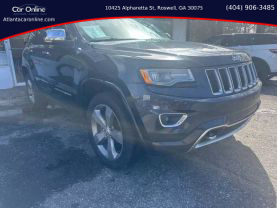 2015 JEEP GRAND CHEROKEE SUV V6, FLEX FUEL, 3.6 LITER OVERLAND SPORT UTILITY 4D
