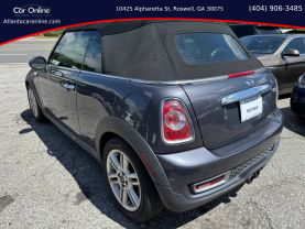2014 MINI CONVERTIBLE CONVERTIBLE 4-CYL, TURBO, 1.6 LITER COOPER S CONVERTIBLE 2D