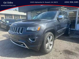 2015 JEEP GRAND CHEROKEE SUV V6, FLEX FUEL, 3.6 LITER OVERLAND SPORT UTILITY 4D