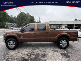 2011 FORD F250 SUPER DUTY CREW CAB PICKUP V8, TURBO DIESEL, 6.7L XLT PICKUP 4D 6 3/4 FT
