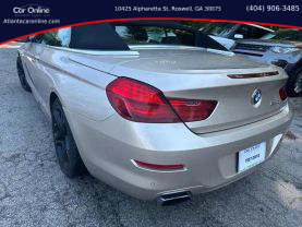 2012 BMW 6 SERIES CONVERTIBLE V8, TWIN TURBO, 4.4 LITER 650I CONVERTIBLE 2D