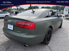 2013 AUDI A6 SEDAN 4-CYL, TURBO, 2.0 LITER 2.0T PREMIUM PLUS SEDAN 4D