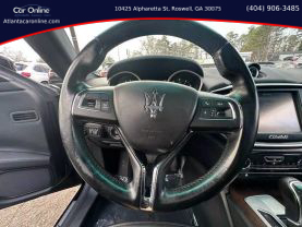 2016 MASERATI GHIBLI SEDAN V6, TWIN TURBO, 3.0 LITER S Q4 SEDAN 4D
