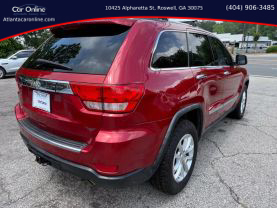2011 JEEP GRAND CHEROKEE SUV V6, FLEX FUEL, 3.6 LITER OVERLAND SPORT UTILITY 4D